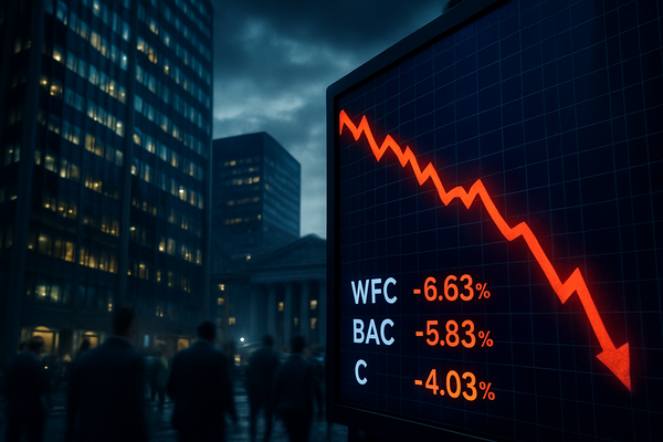 Wall Street Reeling: Major Banks Plunge as Q4 Results and New Regulatory Fears Shake Investor Confidence