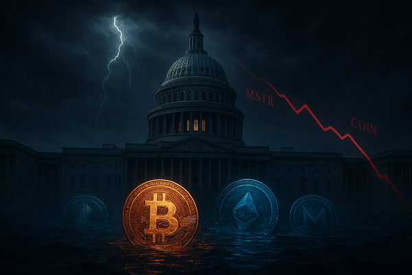 Senate Gridlock Rattles Crypto Markets: Coinbase and MicroStrategy Shares Tumble as "CLARITY Act" Hits Legislative Wall