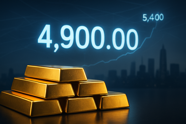 Gold Smashes Historic $4,900 Barrier as Goldman Sachs Eyes $5,400 Amid Global Policy Shift