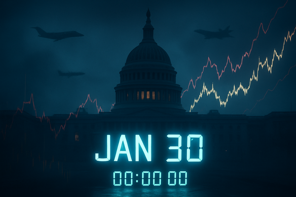 Bracing for "Shutdown Redux": Market Anxiety Peaks as January 30 Funding Deadline Looms