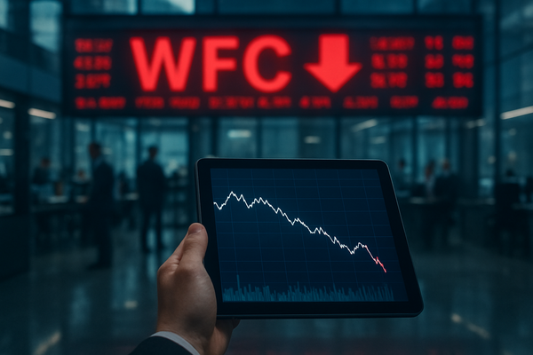 Wells Fargo Shares Slump 4.6% as Q4 Results Spark Fears Over Margin Pressure and Regulatory Shifting