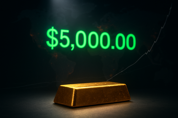 Gold Shatters $5,000 Milestone as Global Geopolitical Storms Fuel Historic Safe-Haven Flight
