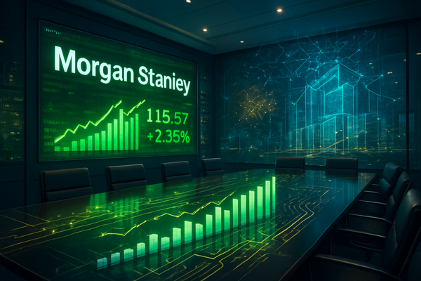 Morgan Stanley Stock Hits Record High as Investment Banking Revenue Surges 47%