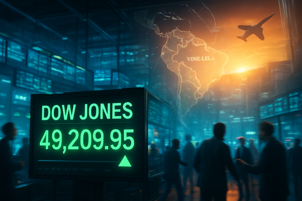 Dow Jones Hits Record High Following Ousting of Maduro and US Strikes