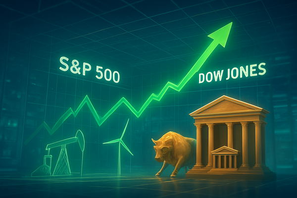 S&P 500 Chases Dow Jones to Record Territory as Energy and Financials Take the Reins