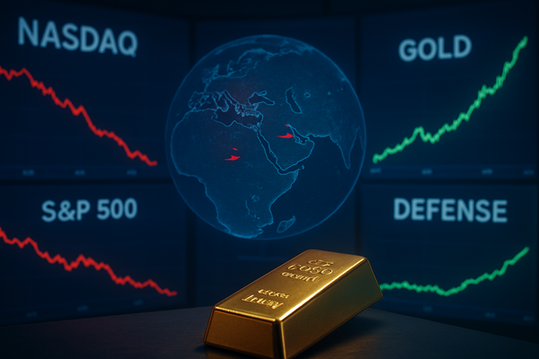 Markets on Edge: U.S.-Iran Military Tensions Trigger Broad Risk-Off Selloff in Tech and Equities