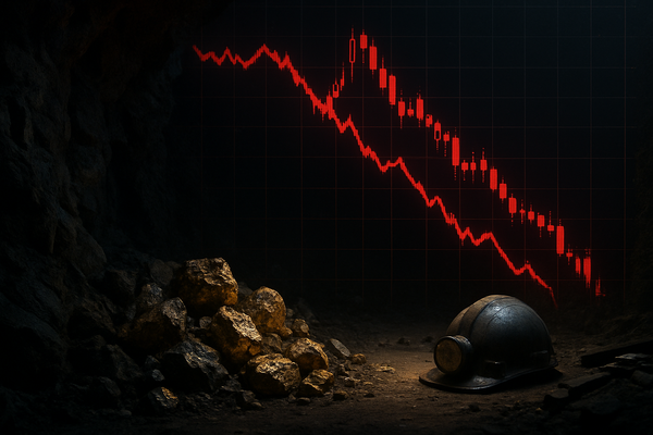 Precious Metals Retreat from Record Highs, Triggering 30% Rout in Global Mining Stocks