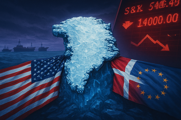 The Arctic Front: Trump’s ‘Greenland Tax’ Ignites Global Trade War as Stocks Retreat