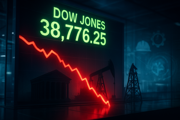 Dow Jones Erases Record Highs in 200-Point Reversal as Economic Data Shifts
