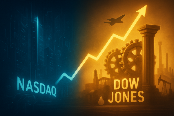 The Great Decompression: Nasdaq Stumbles as Investors Retreat to the Safety of the Dow