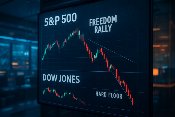 Market Crossroads: S&P 500 and Dow Retreat from Record Highs as 'Freedom Rally' Meets Technical Resistance