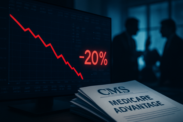 UnitedHealth Group Shares Crater 20% as CMS Shocks Market with Near-Zero Medicare Rate Increase for 2027