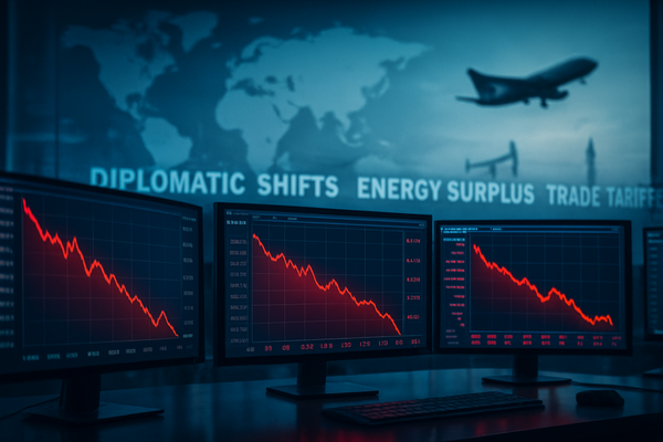 Crude Oil Prices Tumble to $60.15 as Trump De-Escalates Iran Rhetoric and Inventories Swell
