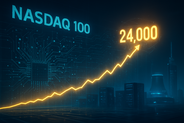 Tech Titans Push Nasdaq 100 Toward Historic 24,000 Mark: A New Era of Growth or Overextended Rally?