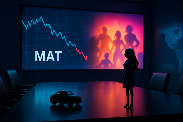 Mattel’s Entertainment Ambitions Face Reality Check as Goldman Sachs Triggers Pullback