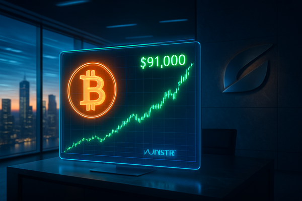 MicroStrategy (MSTR) Stock Surges as Bitcoin Tests $91,000: The 2026 Corporate Treasury Revolution