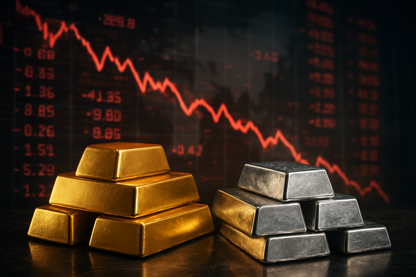 The Great Metal Meltdown: Gold and Silver Plummet After Historic Climb to Record Heights