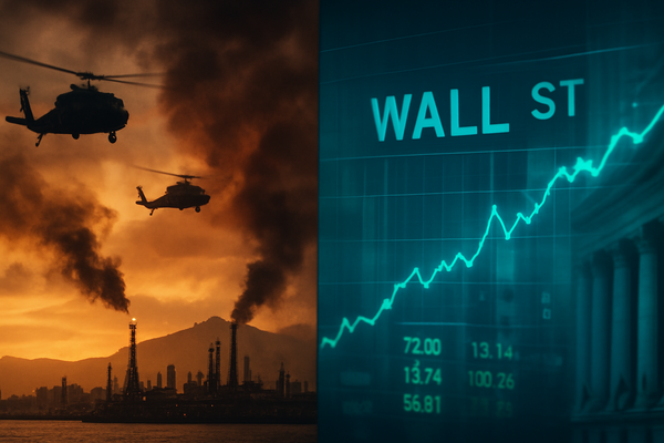 Caracas in Chaos, Wall Street in Waiting: The Geopolitical Shock vs. The Earnings Anchor