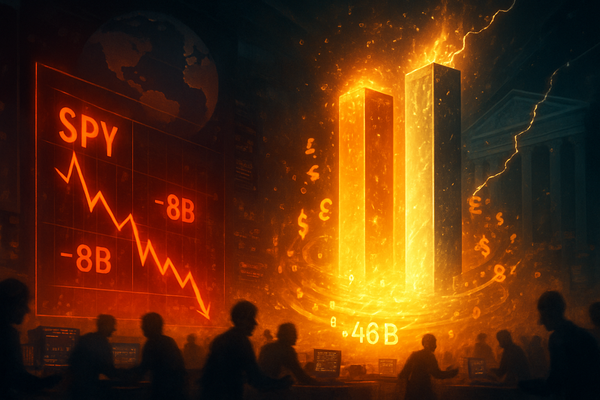 The Great Rotation: $46 Billion Floods Into Safe Havens as Geopolitical Chaos and Fed Conflict Trigger 'Violent Recalibration'