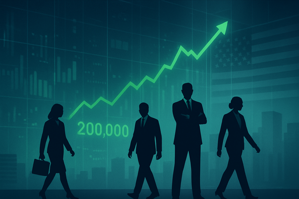 US Labor Market Defies Cooling Expectations as Jobless Claims Hit 200,000 Benchmark