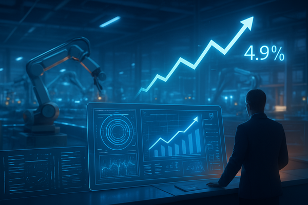 The Efficiency Engine: 4.9% Productivity Surge Fuels Fed's 'Soft Landing' Dreams