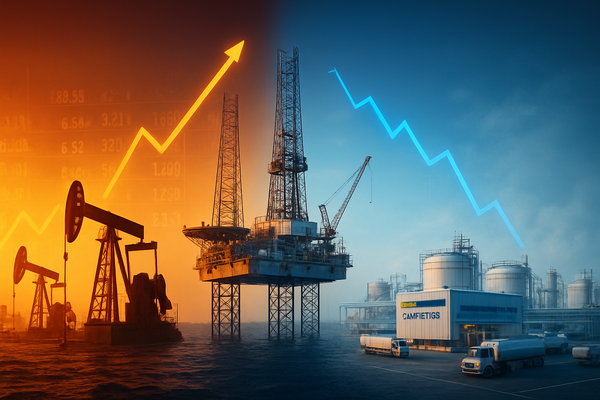 A Tale of Two Commodities: Crude Oil Surges on Geopolitical Unrest While Natural Gas Sinks Amid Record Supply