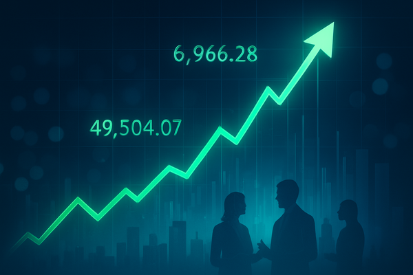 Wall Street Surges to New Heights: S&P 500 and Dow Hit Records as December Jobs Report Fuels Soft Landing Optimism