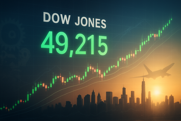 Blue-Chip Breakthrough: Dow Jones Shatters Records as Technical Breakout Eyes the 50,000 Milestone