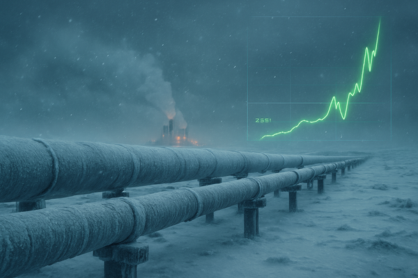 Arctic Blast Propels Natural Gas Above $6 as Grid Emergencies Grip the U.S.
