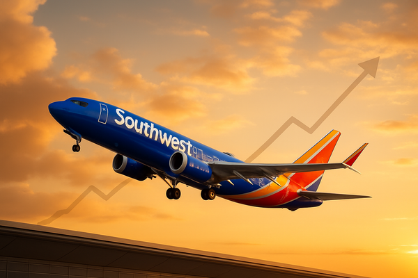 Southwest Airlines Shares Take Flight With 19% Surge as "New Southwest" Era Begins