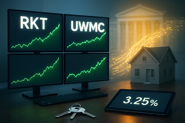 Mortgage Stocks Rally on Trump Administration’s $200 Billion Bond Purchase Plan