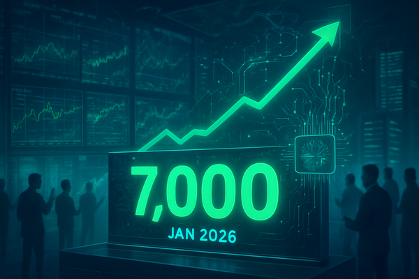 S&P 500 Smashes Historic 7,000 Milestone Amidst AI Super-Cycle and Policy Seismic Shifts