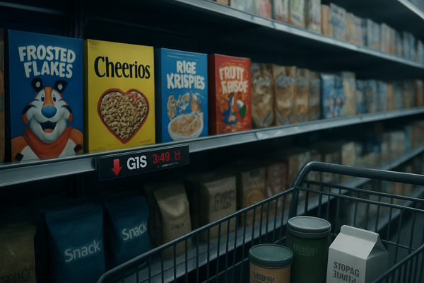 The Cereal Killer Economy: General Mills Hits 52-Week Low as Consumer Staples Face a Structural Reckoning