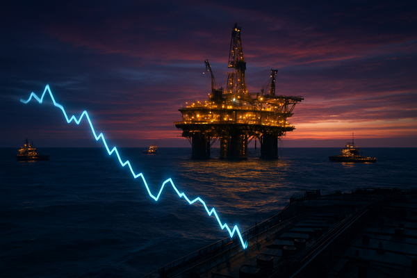 Crude Awakening: Oil Prices Suffer Deepest Annual Slump Since 2020 as Global Supply Surges
