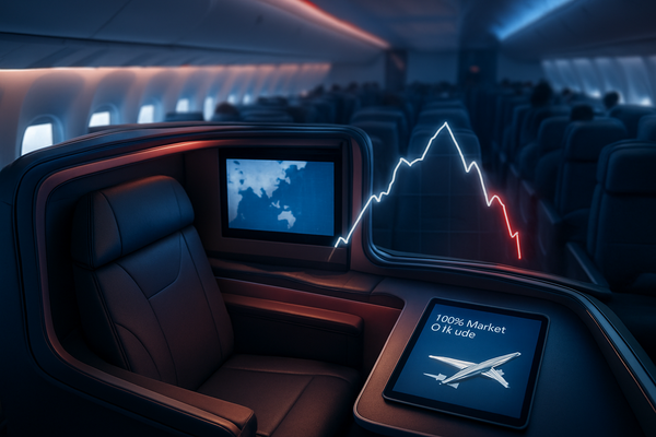 The Premium Paradox: Delta Forecasts 20% Growth While Main Cabin Fatigue Rattles Investors