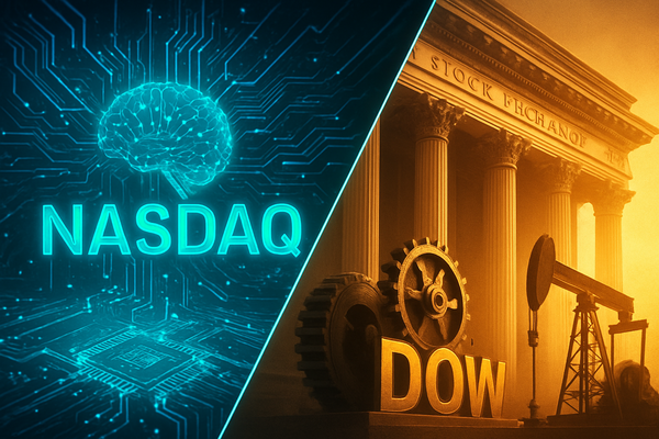 Tech Resurgence vs. Blue-Chip Consolidation: Nasdaq Gains as Dow Pauses Near 50,000 Milestone