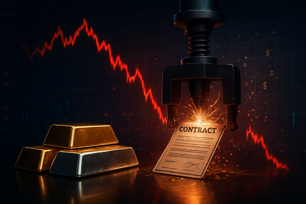 The Great Metal Meltdown: Gold and Silver Recoil from Historic Peaks as CME Margin Hikes Trigger $1 Billion Deleveraging