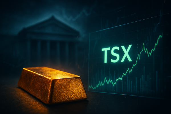 The Golden Shield: TSX Hits Records as Fed Independence Crisis Sparks 'Sell America' Flight