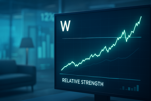 Wayfair Surges to New Heights: Technical Breakout and Tariff Relief Fuel Historic Outperformance