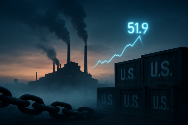 Factory Friction: US Manufacturing Hits 51.9 PMI as Tariff Headwinds Chill Export Demand