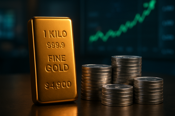 Precious Metals Shatter Records: Gold Hits $4,900 and Silver Surges Past $95 in Historic Market Pivot