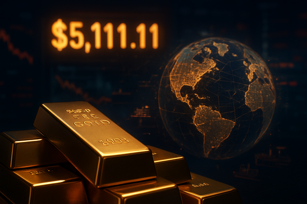Gold Shatters $5,000 Barrier as Trade War Fears and Geopolitical Tensions Spark Global Flight to Safety
