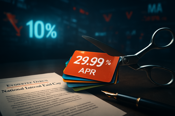 President Trump’s 10% Credit Card Interest Rate Cap: Impact on Wall Street and the Banking Sector