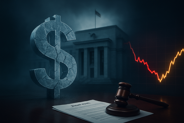 Dollar Falters as DOJ Targets Federal Reserve: Constitutional Crisis Spooks Global Markets