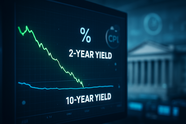 Treasury Yields Diverge as Core Inflation Cools: 2-Year Rate Dips to 3.53%