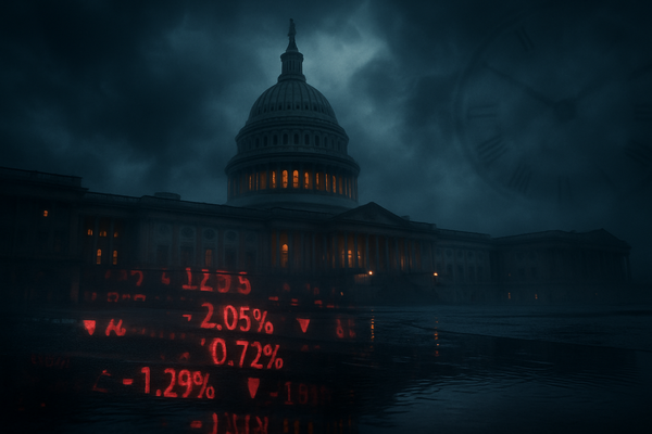 Washington Gridlock Returns as Odds of U.S. Government Shutdown Surge to 80%