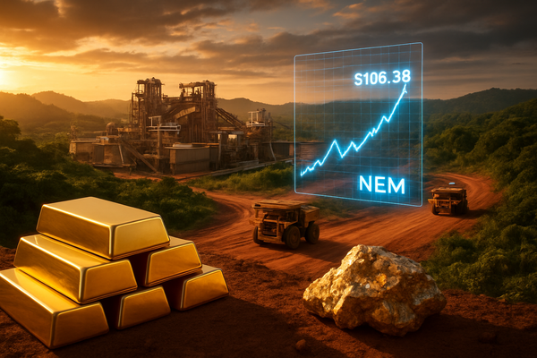 The New Gold Standard: Newmont Hits Record $106.38 as Gold Super-Cycle Ignites