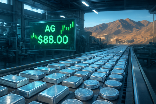 Silver's Golden Era: First Majestic Hits Record 15.4M Ounce Production as Prices Surge Toward $88