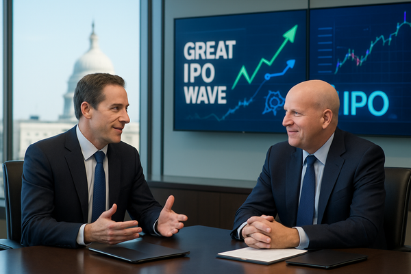SEC Chair Atkins and Goldman Sachs CEO Signal 'Great IPO Wave' in Landmark Washington Meeting