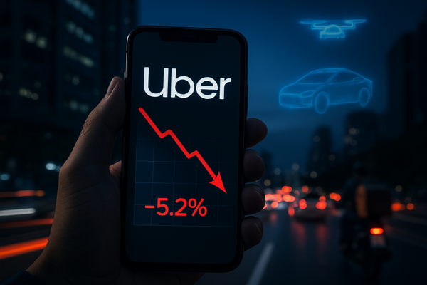 Uber Shares Drop 5.2% Following Earnings Report: Growth Fears and Revenue Miss Reality Check
